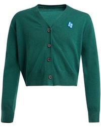 Adererror - Dark Cardigan Wool, Cotton - Lyst