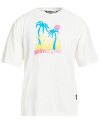 Palm Angels - T-Shirt Cotton - Lyst