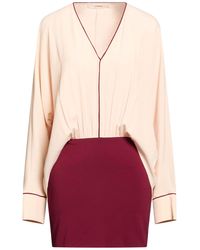 Jucca - Mini Dress Acetate, Silk, Viscose, Elastane - Lyst