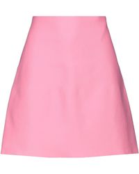 Jil Sander - Mini Skirt Polyester - Lyst