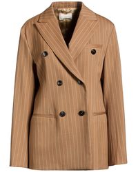 Montedoro - By Slowear Camel Blazer Virgin Wool, Elastane - Lyst