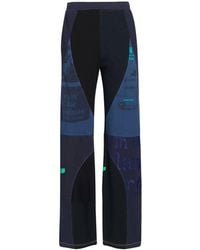 Marine Serre - Midnight Pants Recycled Polyester, Elastane - Lyst