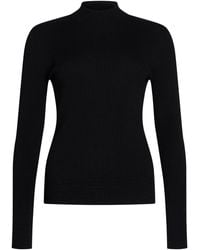 Twinset - Turtleneck Viscose, Polyester - Lyst