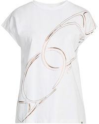 Herno - T-Shirt Cotton, Elastane - Lyst