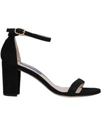 Stuart Weitzman Sandales - Noir