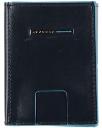 Piquadro - Midnight Wallet Bovine Leather - Lyst