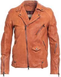 Giorgio Brato - Jacket Leather - Lyst