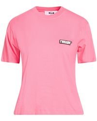 MSGM - T-Shirt - Lyst