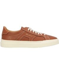Santoni - Sneakers Leather - Lyst