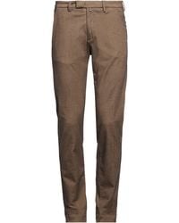 Briglia 1949 - Khaki Pants Cotton, Polyester, Viscose, Elastane - Lyst