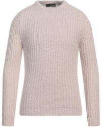 Lardini - Cream Sweater Wool, Mohair Wool, Silk - Lyst