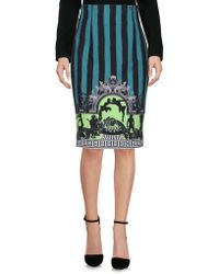 Versace Knielanger Rock - Mehrfarbig