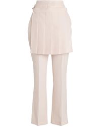 Fendi - Pants Virgin Wool - Lyst