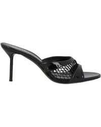 Paris Texas - Sandals Leather, Textile Fibers - Lyst