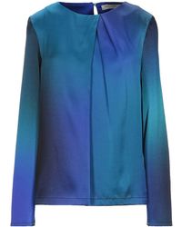 Blusa di Angelo Marani in Blu Donna Abbigliamento da T-shirt e top da Bluse 