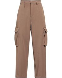 White Wise - Camel Pants Polyester, Viscose, Elastane - Lyst