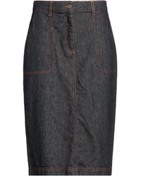 Niu - Denim Skirt Cotton, Elastane - Lyst