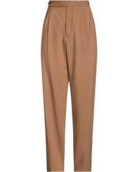 Tod's - Pants Virgin Wool, Silk, Cow Leather - Lyst