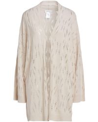 Le Tricot Perugia - Cardigan Virgin Wool - Lyst