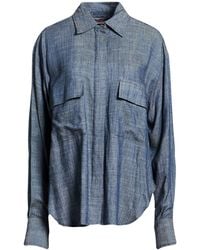 Peuterey - Shirt Lyocell, Linen - Lyst