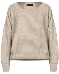 CafeNoir - Jeans Sweater Acrylic, Polyamide, Viscose, Wool - Lyst