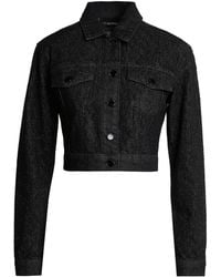 Emporio Armani - Denim Outerwear Cotton - Lyst