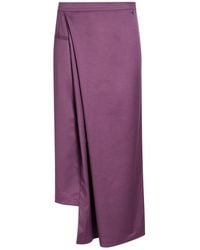 Dixie - Midi Skirt Polyester, Viscose, Elastane - Lyst
