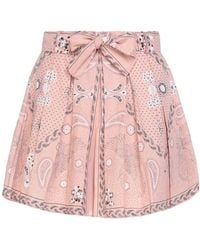Sandro - Shorts & Bermuda Shorts Linen, Cotton - Lyst
