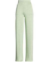 Roberto Collina - Light Pants Viscose, Metallic Polyester - Lyst