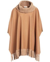 Panicale - Camel Cape Cashmere, Wool, Silk, Polyester - Lyst