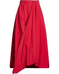 Brunello Cucinelli - Maxi Skirt Cotton, Polyamide - Lyst
