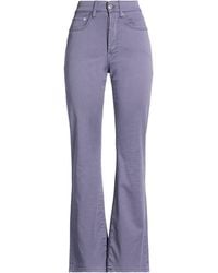 Roy Rogers - Dark Pants Cotton, Lyocell, Elastane - Lyst