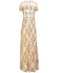 Elisabetta Franchi - Maxi-Kleid - Lyst