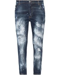 Pantaloni jeansTakeshy Kurosawa in Denim da Uomo colore Nero Uomo Abbigliamento da Jeans da Jeans skinny 