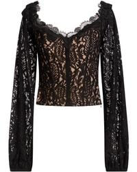 Guess - Top Polyamide, Cotton, Elastane - Lyst