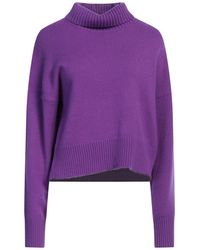 Maje - Turtleneck Cashmere, Polyamide, Elastane - Lyst
