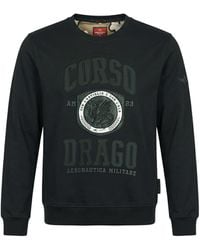 Aeronautica Militare - Midnight Sweatshirt Cotton - Lyst