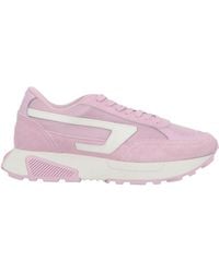 DIESEL - Sneakers Leather, Textile Fibers - Lyst
