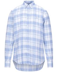 Harmont & Blaine - Sky Shirt Linen - Lyst