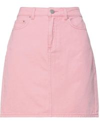 Vila Denim Skirt - Pink