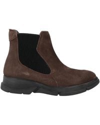 Scholl - Chocolate Ankle Boots Leather - Lyst