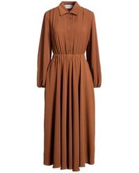 Shirtaporter - Midi Dress - Lyst