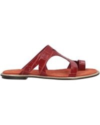 Ferragamo - Thong Sandal Calfskin - Lyst