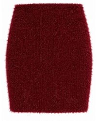 8pm - Rust Mini Skirt Polyamide, Acrylic, Viscose, Wool - Lyst