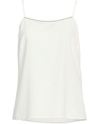 Peserico - Top Silk, Elastane - Lyst