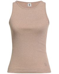 By Malene Birger - Light Tank Top Organic Cotton, Elastane - Lyst