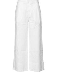 European Culture - Pants Lyocell, Linen, Cotton - Lyst