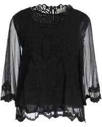 Isabel Marant - Top Polyamide, Cotton, Silk - Lyst