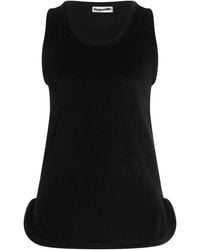 Jil Sander - Tank Top Cotton, Polyester - Lyst