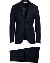 Paoloni - Midnight Suit Virgin Wool, Elastane - Lyst